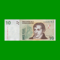 PESOS CONVERTIBLES 2do DISEÑO $10,00, BOT 3413, AÑO 2002, ESTADO EXCELENTE.-