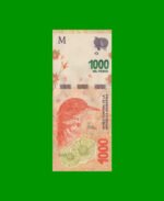PESOS 3er DISEÑO $1.000,00, BOT 6001, AÑO 2017, SRIE A, ESTADO SIN CIRCULAR.-