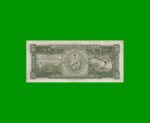 BILLETE DE CUBA $5,00 PICK 91c, AÑO 1960, ESTADO MUY BUENO+.- - Imagen 2