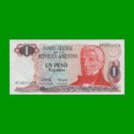 PESOS ARGENTINOS $1,00, BOT 2605, AÑO 1984, ESTADO EXCELENTE+ .-