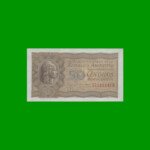 MONEDA NACIONAL 0,50 CTVOS, BOT 1906, AÑO 1955, ESTADO EXCELENTE+ .-