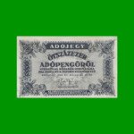 BILLETE DE HUNGRIA 500.000 ADOPENGO, PICK 139a AÑO 1946 ESTADO MUY BUENO.-