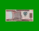 BILLETE DE MOZAMBIQUE 50.000 METICAIS, PICK 138, AÑO 1993 ESTADO SIN CIRCULAR.-