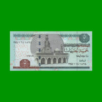 BILLETE DE EGIPTO 5 LIBRAS, PICK 63b, ESTADO SIN CIRCULAR.-