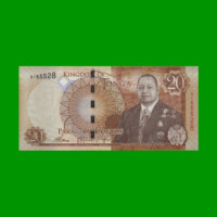 BILLETE DE TONGA 20 PA`ANGA, PICK 47, AÑO (2015) ESTADO SIN CIRCULAR.-