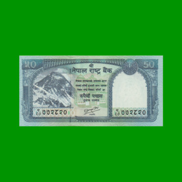 BILLETE DE NEPAL 50 RUPIAS, PICK 63b, AÑO (2010) ESTADO SIN CIRCULAR.-