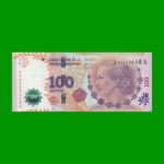 REPOSICION BILLETE CONVERTIBLE TERCER DISEÑO $ 100,00, BOT 4321, ESTADO EXCELENTE+ .-