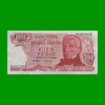 PESOS LEY 18.188 $100,00, BOT 2395, AÑO 1974, ESTADO EXCELENTE+ .-
