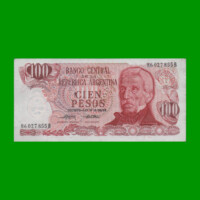 PESOS LEY 18.188 $100,00, BOT 2398, AÑO 1975, ESTADO EXCELENTE.-