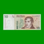 PESOS CONVERTIBLES 2do DISEÑO $10,00, BOT 3426, AÑO 2007, ESTADO SIN CIRCULAR.-