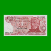 PESOS LEY 18.188 $100,00, BOT 2398a, AÑO 1975, ESTADO EXCELENTE+ .-