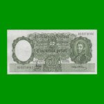 MONEDA NACIONAL $50,00, BOT 2019, AÑO 1966, ESTADO SIN CIRCULAR.-