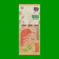 PESOS 3er DISEÑO $1.000,00, COL NEW, SERIE Q , ESTADO SIN CIRCULAR.-