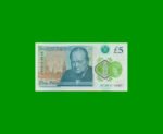 BILLETE DE INGLATERRA (GRAN BRETAÑA) 5 LIBRAS POLYMERO, PICK 394, AÑO 2015 ESTADO SIN CIRCULAR- - Imagen 2