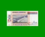 BILLETE DE PESOS LEY $1.000.000 , PRUEBA FASCIMIL , ESTADO SIN CIRCULAR.- - Imagen 2