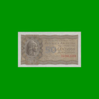 MONEDA NACIONAL 0,50 CTVOS, BOT 1906, AÑO 1955, ESTADO SIN CIRCULAR.-