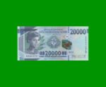 BILLETE DE GUINEA 20.000 FRANCOS, PICK 50, AÑO 2015 ESTADO SIN CIRCULAR.-