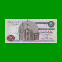 BILLETE DE EGIPTO 10 LIBRAS, PICK 64c, ESTADO SIN CIRCULAR.-