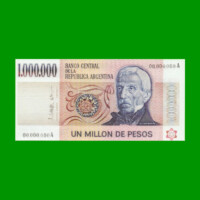 BILLETE DE PESOS LEY $1.000.000 , PRUEBA FASCIMIL , ESTADO SIN CIRCULAR.-