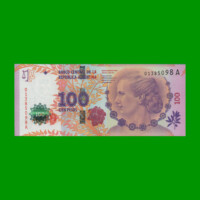 PESOS 3er DISEÑO $100,00, BOT C001, AÑO 2012, ESTADO SIN CIRCULAR.-