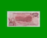 PESOS LEY 18.188 $100,00, BOT 2405a, AÑO 1977, ESTADO EXCELENTE.- - Imagen 2