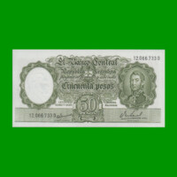 MONEDA NACIONAL $50,00, BOT 2024, AÑO 1967, ESTADO SIN CIRCULAR.-