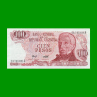 PESOS LEY 18.188 $100,00, BOT 2408, AÑO 1977, ESTADO EXCELENTE+ .-