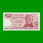 PESOS LEY 18.188 $100,00, BOT 2408, AÑO 1977, ESTADO SIN CIRCULAR.-
