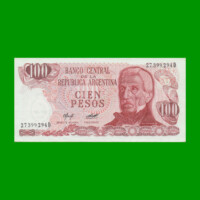 PESOS LEY 18.188 $100,00, BOT 2408, AÑO 1977, ESTADO SIN CIRCULAR.-