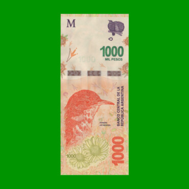 PESOS 3er DISEÑO $1.000,00, COL 6042, SERIE EA, ESTADO SIN CIRCULAR.-