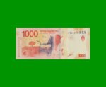 PESOS 3er DISEÑO $1.000,00, COL 6044, SERIE GA, ESTADO SIN CIRCULAR.- - Imagen 2
