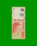 PESOS 3er DISEÑO $1.000,00, COL 6044, SERIE GA, ESTADO SIN CIRCULAR.-