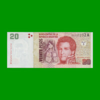 PESOS CONVERTIBLES 2do DISEÑO $20,00, BOT 3502, AÑO 2000, ESTADO SIN CIRCULAR.-