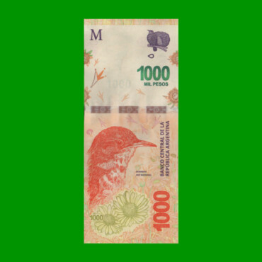 PESOS 3er DISEÑO $1.000,00, COL 6045, SERIE HA, ESTADO SIN CIRCULAR.-