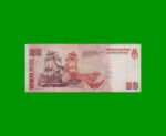 PESOS CONVERTIBLES 2do DISEÑO $20,00, BOT 3504, AÑO 2000, ESTADO MUY BUENO- .- - Imagen 2