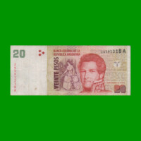 PESOS CONVERTIBLES 2do DISEÑO $20,00, BOT 3504, AÑO 2000, ESTADO MUY BUENO- .-
