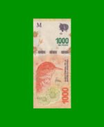 PESOS 3er DISEÑO $1.000,00, COL NEW, SERIE LA, ESTADO SIN CIRCULAR.-