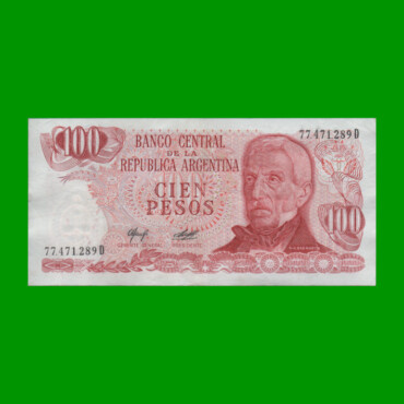 PESOS LEY 18.188 $100,00, BOT 2408b, AÑO 1978, ESTADO EXCELENTE- .-