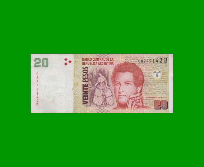 PESOS CONVERTIBLES 2do DISEÑO $20,00, BOT 3511, AÑO 2003, ESTADO MUY BUENO- .-