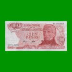 PESOS LEY 18.188 $100,00, BOT 2409, AÑO 1978, ESTADO EXCELENTE.-