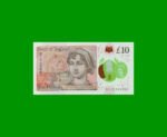 BILLETE DE INGLATERRA (GRAN BRETAÑA) 10 LIBRAS POLYMERO, PICK 395, AÑO 2016 ESTADO SIN CIRCULAR- - Imagen 2