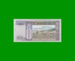 BILLETE DE MONGOLIA 100 TUGRIK, PICK 65a, AÑO 2000, ESTADO SIN CIRCULAR.- - Imagen 2