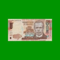 BILLETE DE MALAWI 500 KWACHA, PICK 66a, AÑO 2014 ESTADO SIN CIRCULAR.-