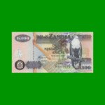 BILLETE DE ZAMBIA 100 KWACHA, PICK 38f, AÑO 2006, ESTADO SIN CIRCULAR.-