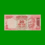 BILLETE DE INDIA 20 RUPIAS, PICK 96j, ESTADO SIN CIRCULAR.-