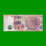 PESOS 3er DISEÑO $100,00, BOT 4301, AÑO 2013, ESTADO EXCELENTE.-