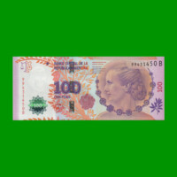 PESOS 3er DISEÑO $100,00, BOT 4301, AÑO 2013, ESTADO EXCELENTE.-