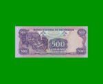 BILLETE DE NICARAGUA 500 CORDOBAS, PICK 155, ESTADO SIN CIRCULAR.- - Imagen 2