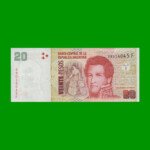 PESOS CONVERTIBLES 2do DISEÑO $20,00, BOT 3529, AÑO 2018, ESTADO SIN CIRCULAR.-