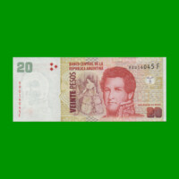 PESOS CONVERTIBLES 2do DISEÑO $20,00, BOT 3529, AÑO 2018, ESTADO SIN CIRCULAR.-